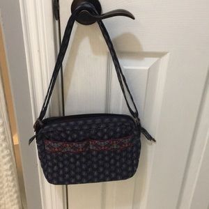 Vera Bradley retired Classic Navy Pattern